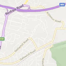 Map of Glasgow Airport
