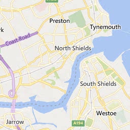 Map of Wallsend