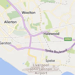 Map of Widnes