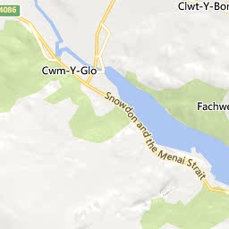 Map of Llanberis