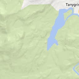 Map of Blaenau Ffestiniog