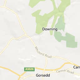 Map of Holywell