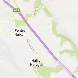 Map of Bagillt