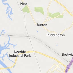 Map of Deeside