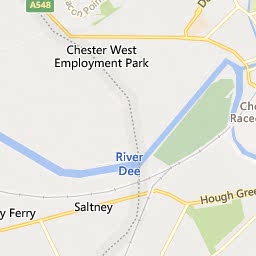 Map of Saltney
