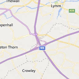 Map of Lymm