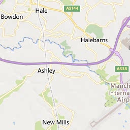 Map of Wilmslow