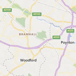 Map of Wilmslow