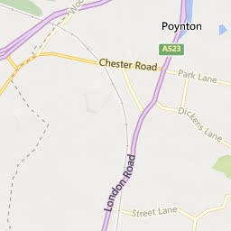 Map of Poynton