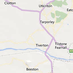 Map of Tarporley