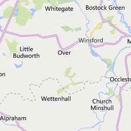 Map of Northwich
