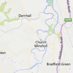 Map of Crewe