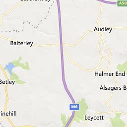 Map of Crewe