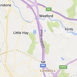 Map of Sutton Coldfield