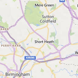 Map of Lichfield