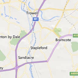 Map of Ilkeston