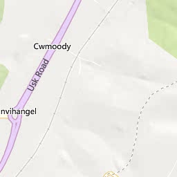 Map of Cwmoody