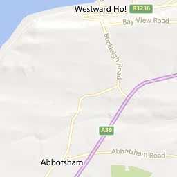 Map of Bideford