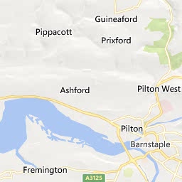 Map of Barnstaple