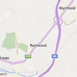 Map of Droitwich