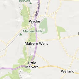 Map of Malvern