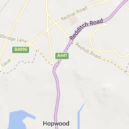 Map of Barnt Green