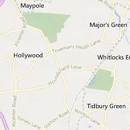 Map of Wythall