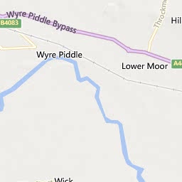 Map of Pershore