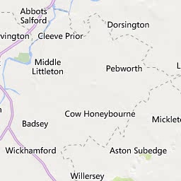 Map of Moreton-In-Marsh