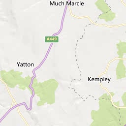Map of Newent
