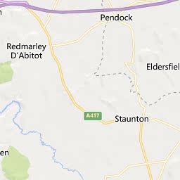 Map of Newent