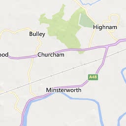 Map of Newent