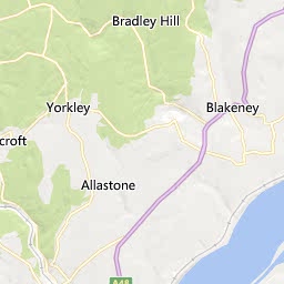 Map of Coleford