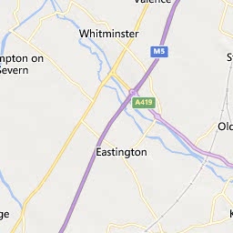 Map of Stroud