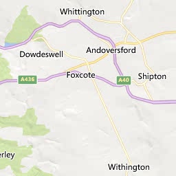 Map of Cheltenham
