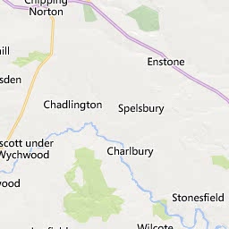 Map of Moreton-In-Marsh