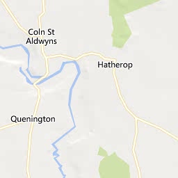 Map of Fairford
