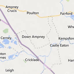 Map of Swindon