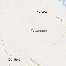 Map of Fairford