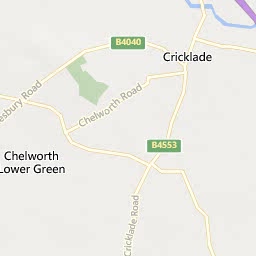 Map of Cricklade