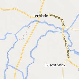 Map of Lechlade