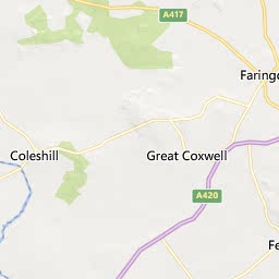 Map of Faringdon
