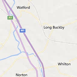 Map of Daventry