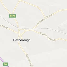 Map of Desborough