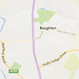 Map of Duston