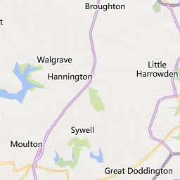 Map of Northampton