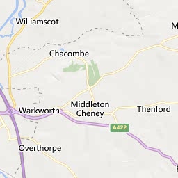 Map of Banbury