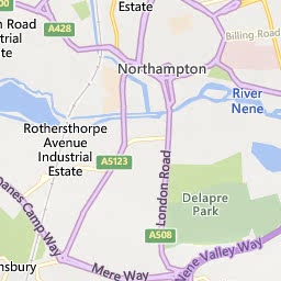 Map of Duston