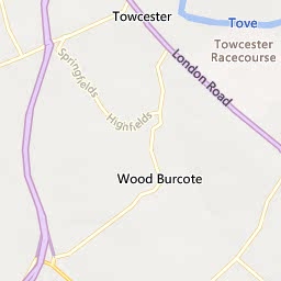 Map of Towcester