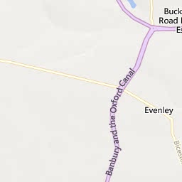 Map of Brackley
